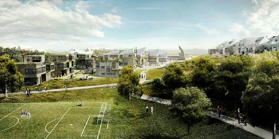 Slik kan Zero Village Bergen bli seende ut.