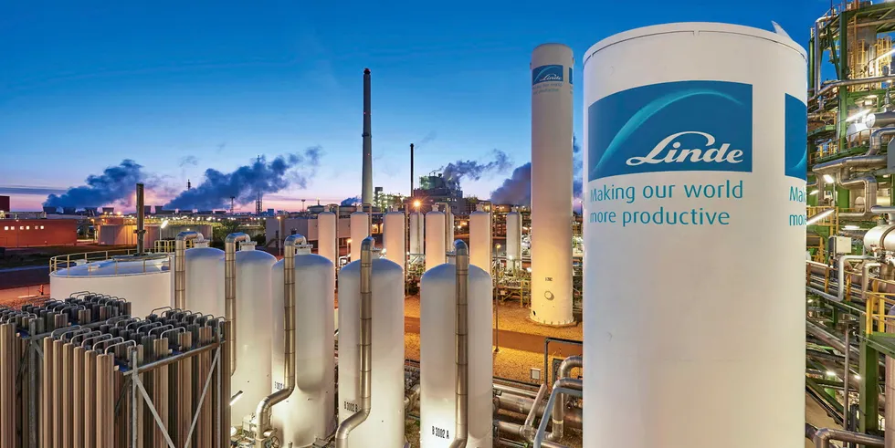 Linde plant at Leuna, Germany