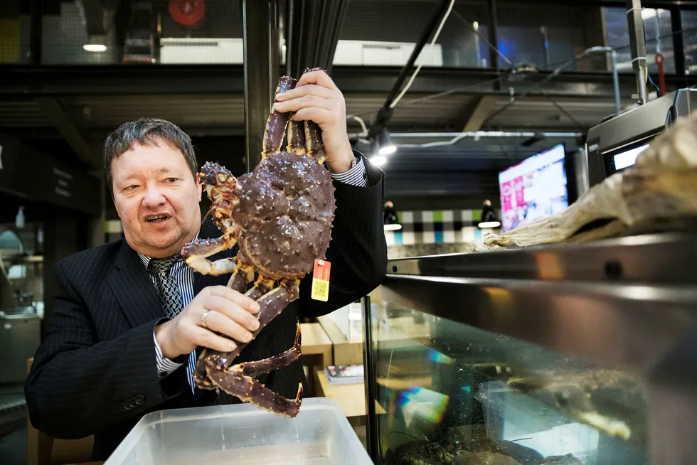 Daglig leder Svein Ruud i Troika Seafood mener USA er i ferd med å bli like uforutsigbart som Russland. Foto: Per Thrana