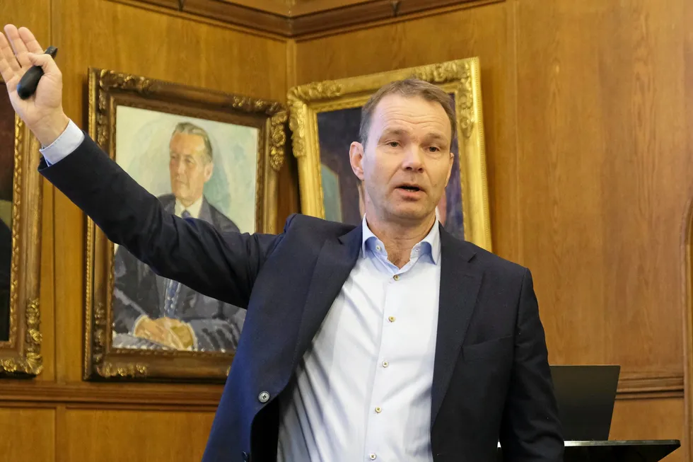 Administrerende direktør Rolf Thore Roppestad i Gard.