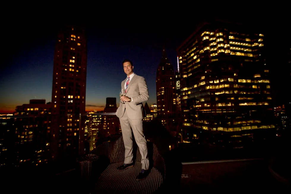 Den svenske eiendomsmegleren Fredrik Eklund har gjort det stort i New York, men slet i Norge. Nå går det ned i Sverige også. Foto: Ørjan F. Ellingvåg