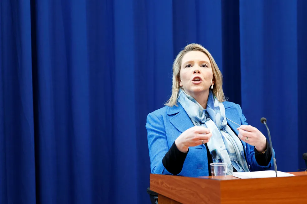 Innvandrings- og integreringsminister Sylvi Listhaug (Frp). Foto: Gorm Kallestad / NTB scanpix