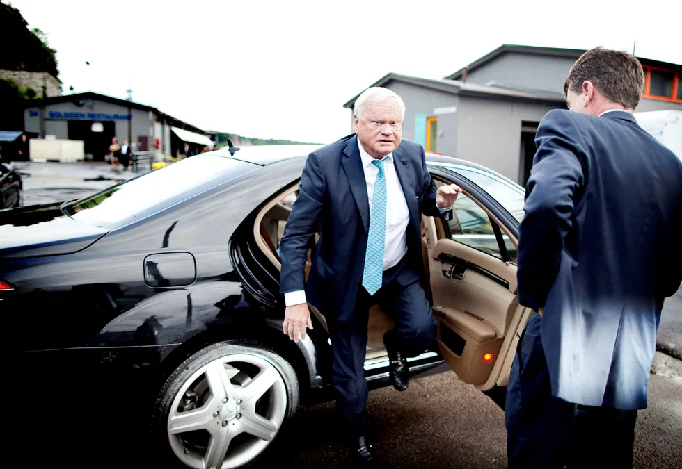 Frontlines hovedaksjonær John Fredriksen gir ikke opp kampen om tankrederiet DHT og vil presse styret i selskapet til å gi aksjonærene mulighet til å stemme over budet. Foto: Ida von Hanno Bast