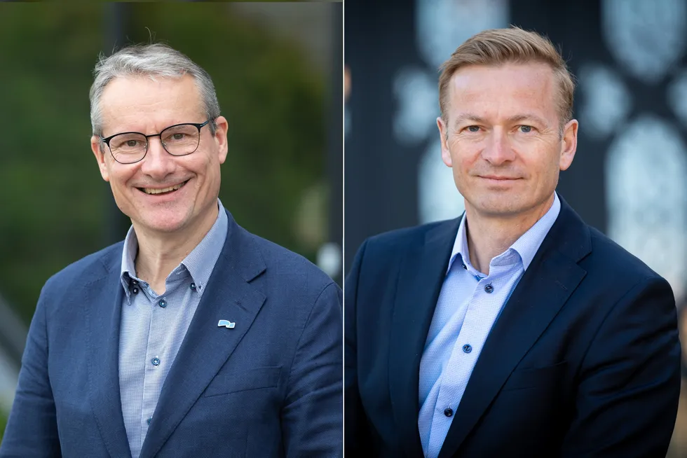 Olve Grotle og Helge Orten, stortingspolitikere for Høyre, mener Senterpartiet sviktet havbruksnæringen igjen da det ble votert over forslagene om å fjerne prisrådet i Stortinget.