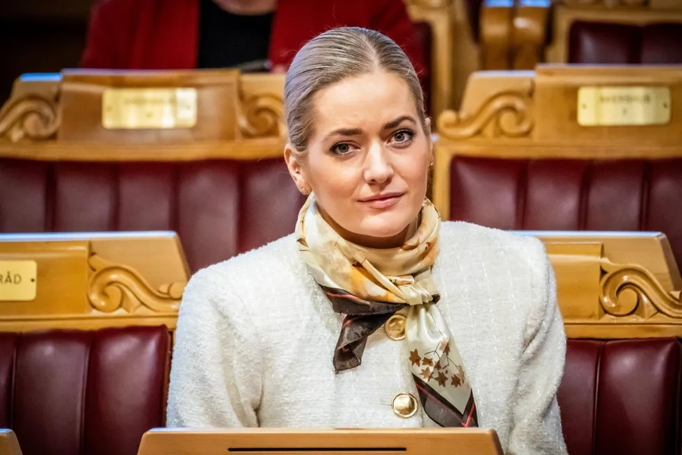 – Senterpartiet og Arbeiderpartiet og regjeringen mener det er viktig å legge grunnlaget for å få opp innsatsen i flere år fremover, sa justis- og beredskapsminister Emilie Enger Mehl under spørretimen i Stortinget.