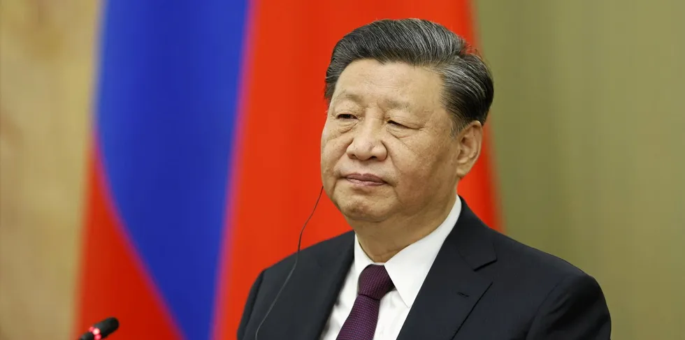 China's president Xi Jinping.