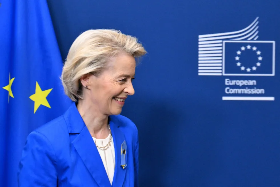 European Commission President Ursula von der Leyen.