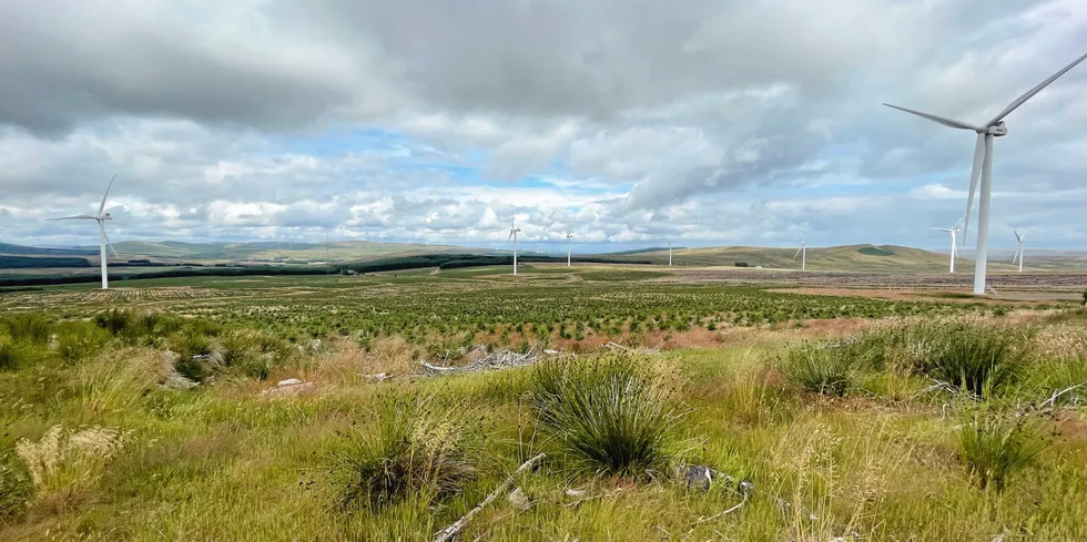 Statkraft har solgt Andershaw vindpark i Skottland for over 1,4 milliarder kroner. De skal fortsatt drifte parken fremover.