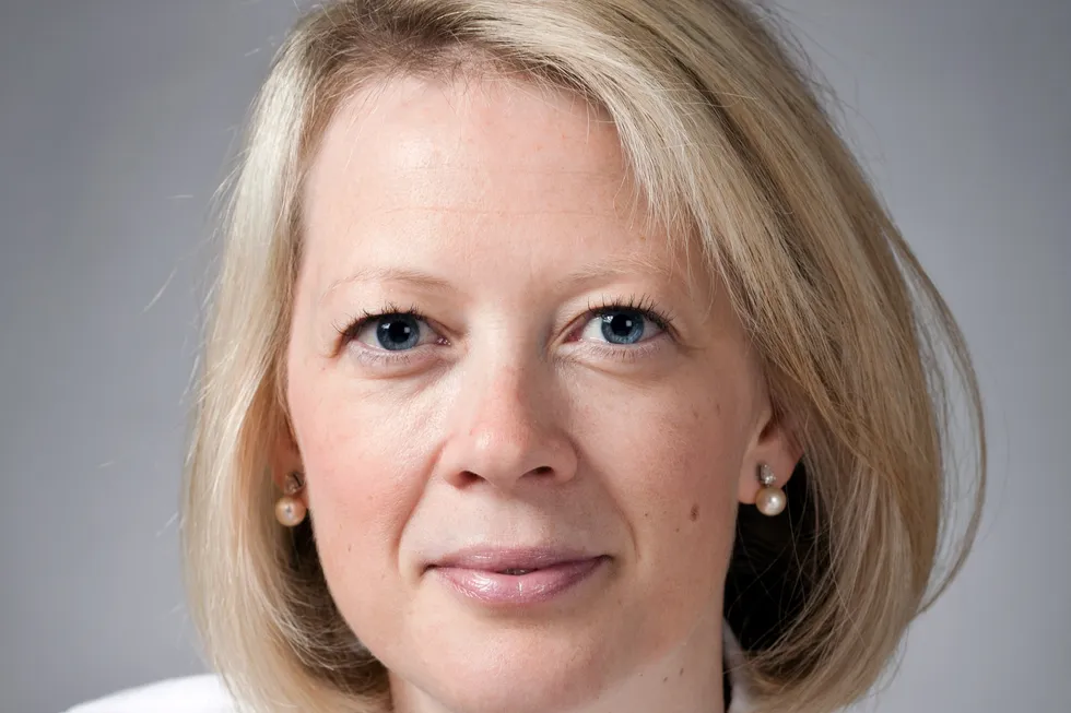 Pharos Energy chief executive, Katherine Roe.