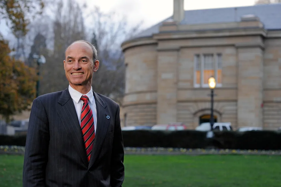 Tasmanian minister for energy and renewables Guy Barnett.