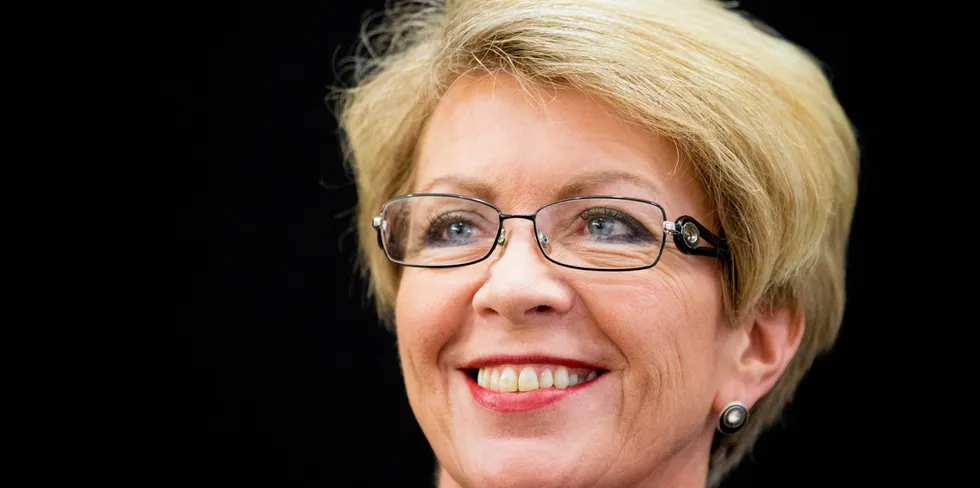 Tidligere olje- og energiminister Åslaug Haga vil forsøke å dempe konfliktnivået i norsk vindkraftdebatt. En debatt hun har fått med seg, men ikke fulgt tett de siste årene.
