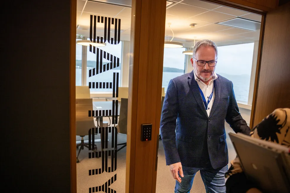 Freyr-sjef Tom Einar Jensen legger frem resultat er for batteriselskapet for fjoråret.