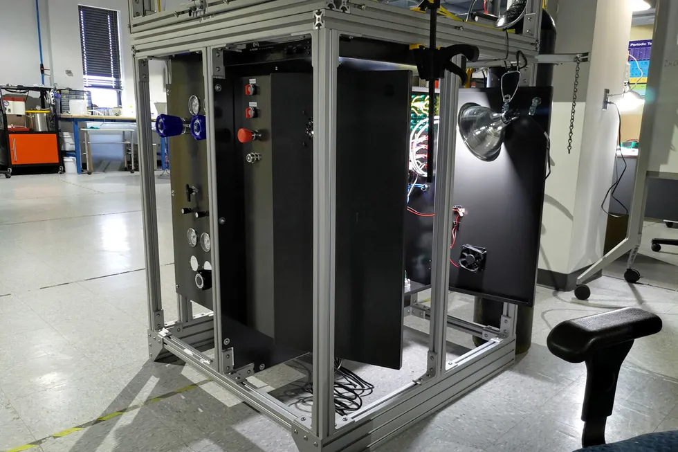 A pilot-scale Symbion electrolyser.