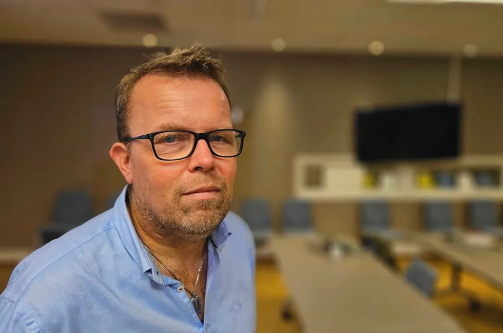 Håvard Høgstad, oppdretter og medlem av Havbruksutvalget som 28. september 2023 la fram sin rapport.