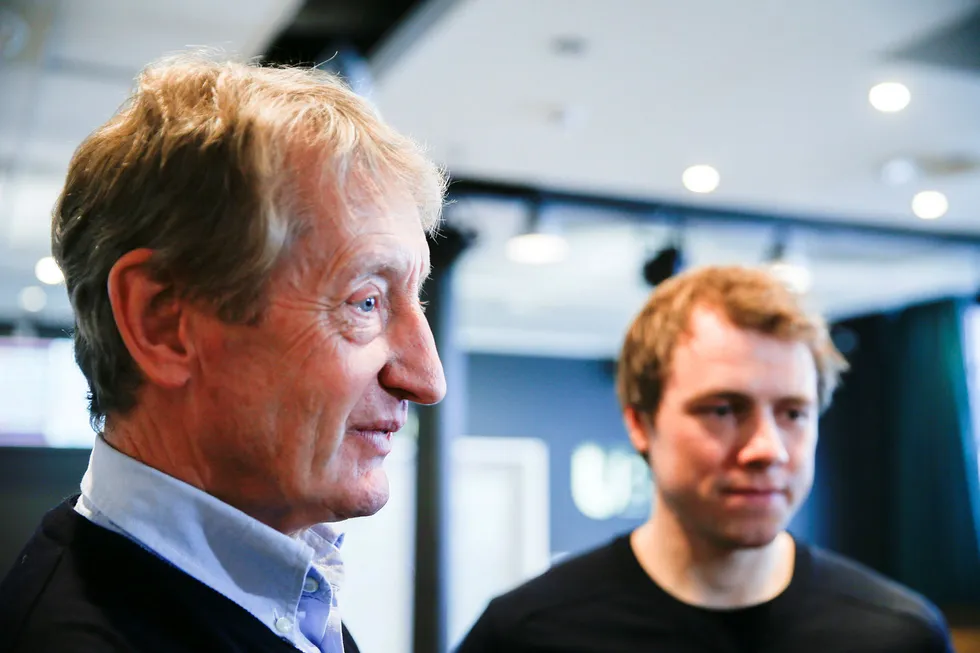 Birger Hungerholdt t.v. var tidligere manager for syklisten Edvald Boasson Hagen.