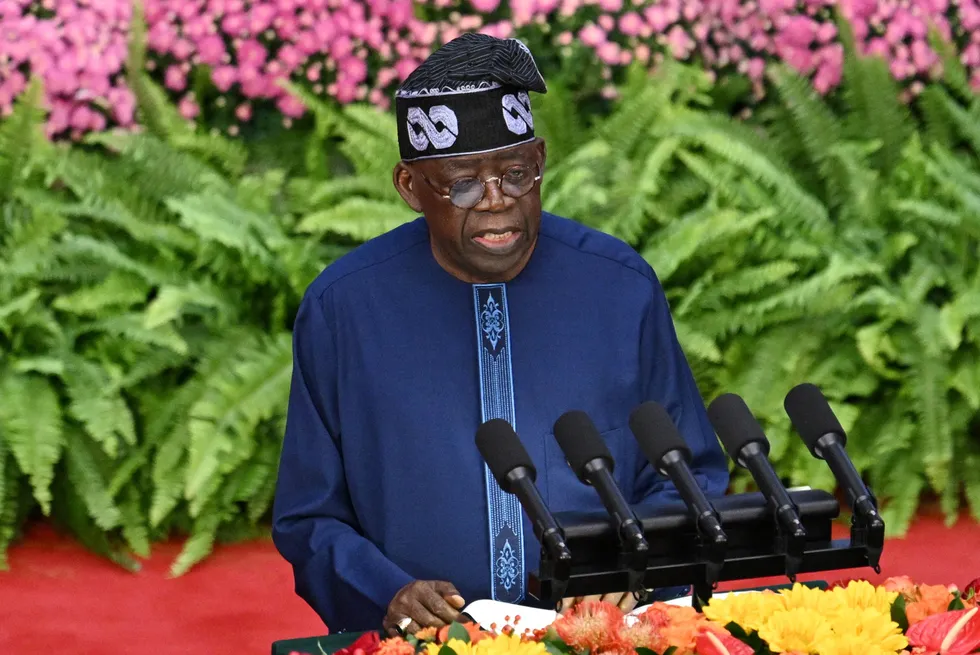 Nigeria’s President, Bola Ahmed Tinubu.