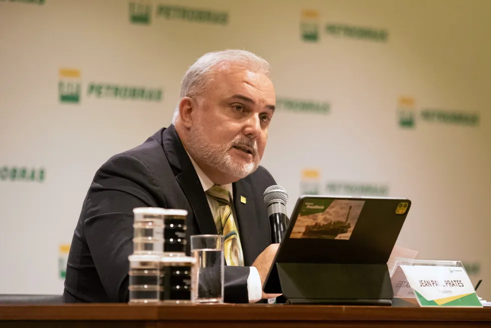 Flagship development: Petrobras chief executive Jean Paul Prates.