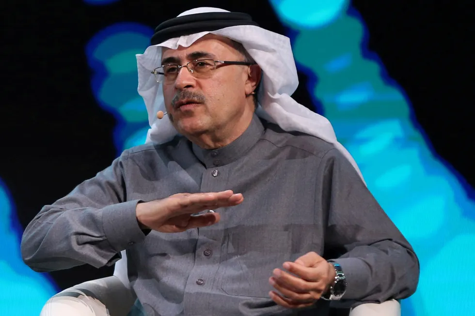 Aramco chief executive Amin Nasser.