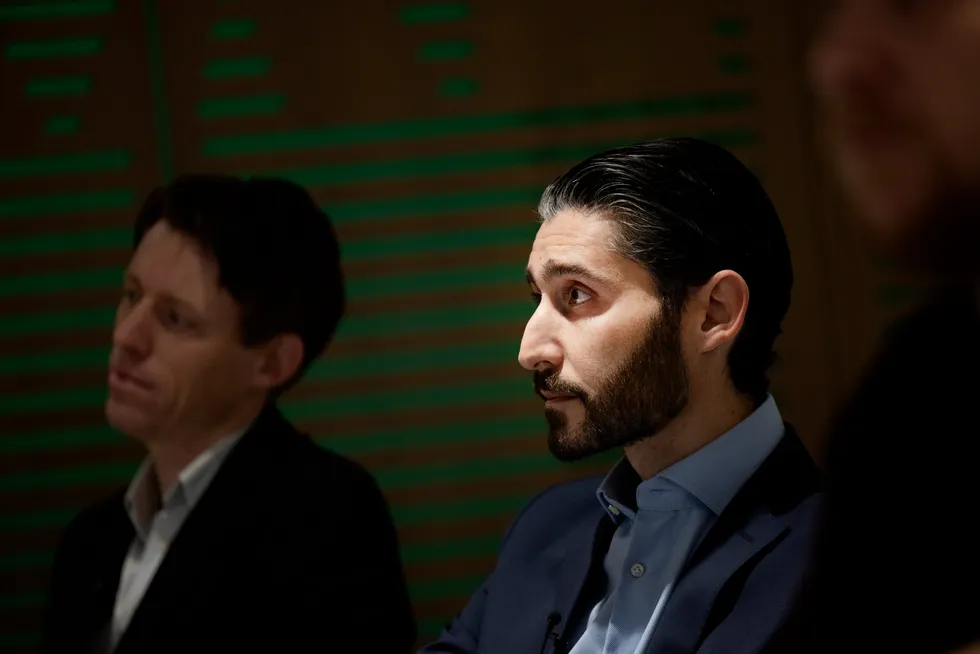 XXL-sjef Freddy Sobin (t.h.) må legge frem nok et kjempeunderskudd fredag.