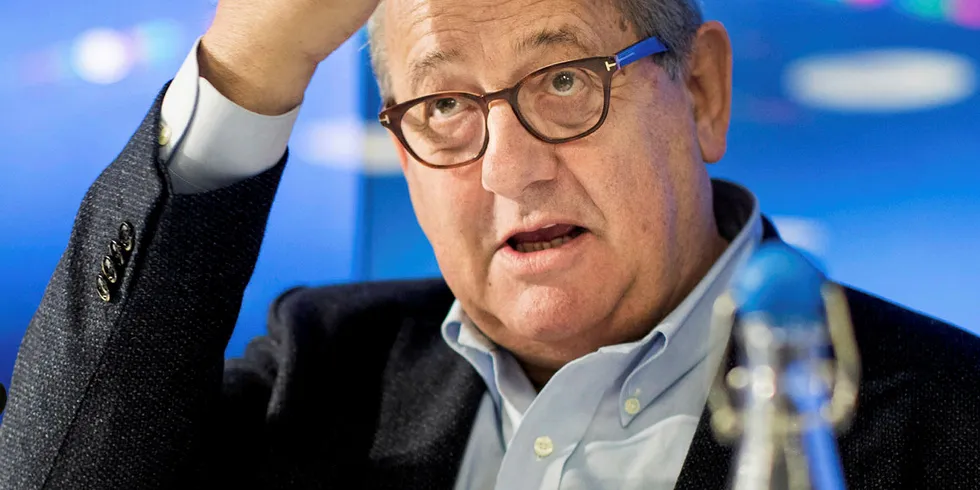 Riksrevisor Per-Kristian Foss har i dag levert en gjennomgang av kvotesystemet til Stortinget.