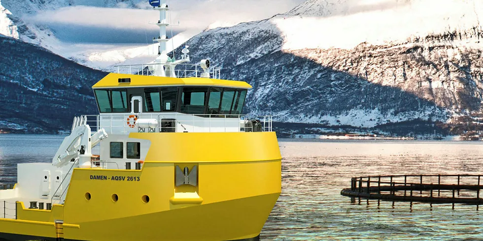 Utility Vessel (UV) 2613 er siste produktserie ut fra nederlandske Damen Ship Group.