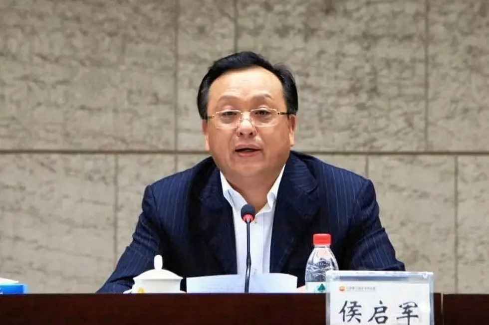 CNPC president, Hou Qijun.