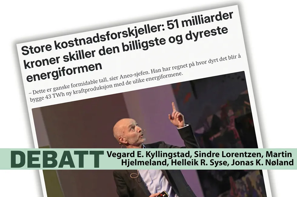 – Myten om milliardbesparelsene: Hva Aneo-sjefens beregninger overser