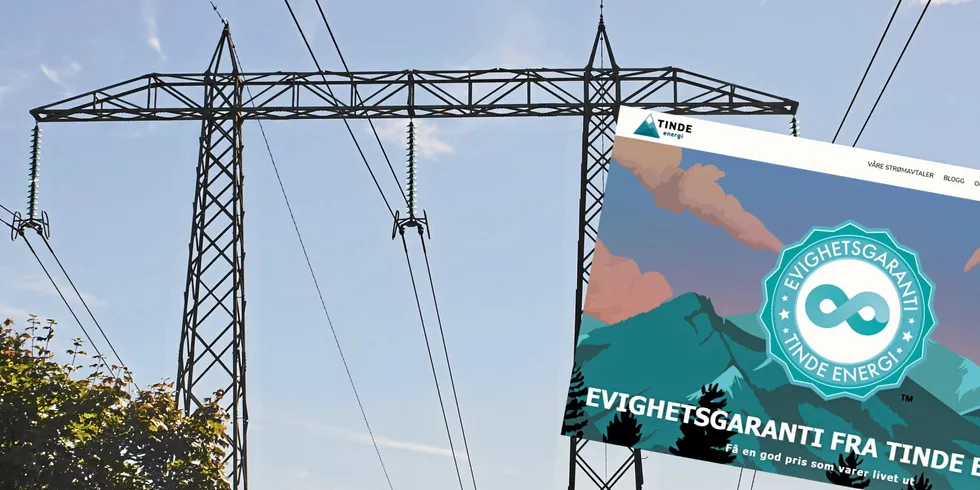 Tinde Energi fikk fornyet konsesjon høsten 2020, selv om selskapet allerede da hadde null i egenkapital og nærmest ingen aktivitet. I praksis må et strømsalgselskap gå konkurs for å miste konsesjonen til å selge strøm.