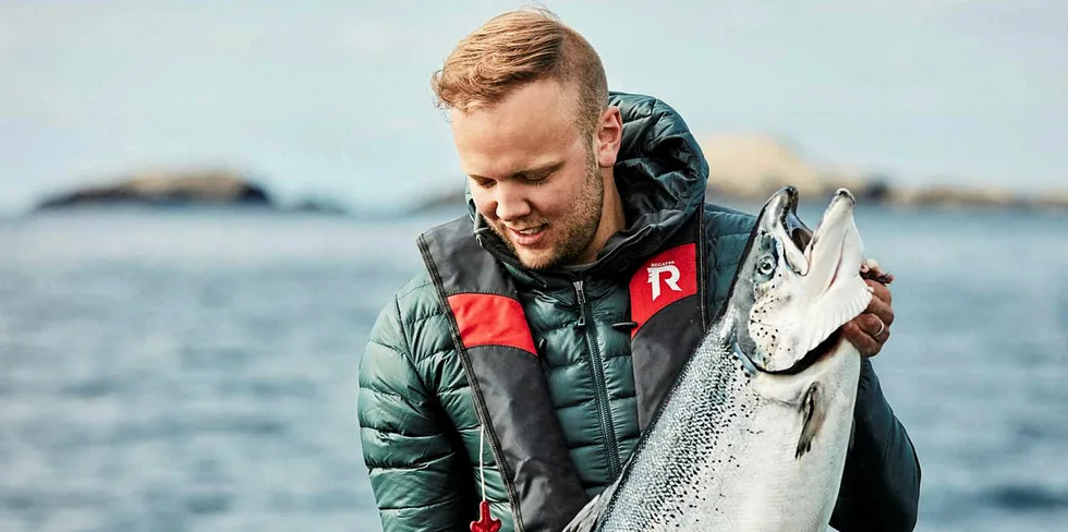 Sondre Eide i Eide Fjordbruk.