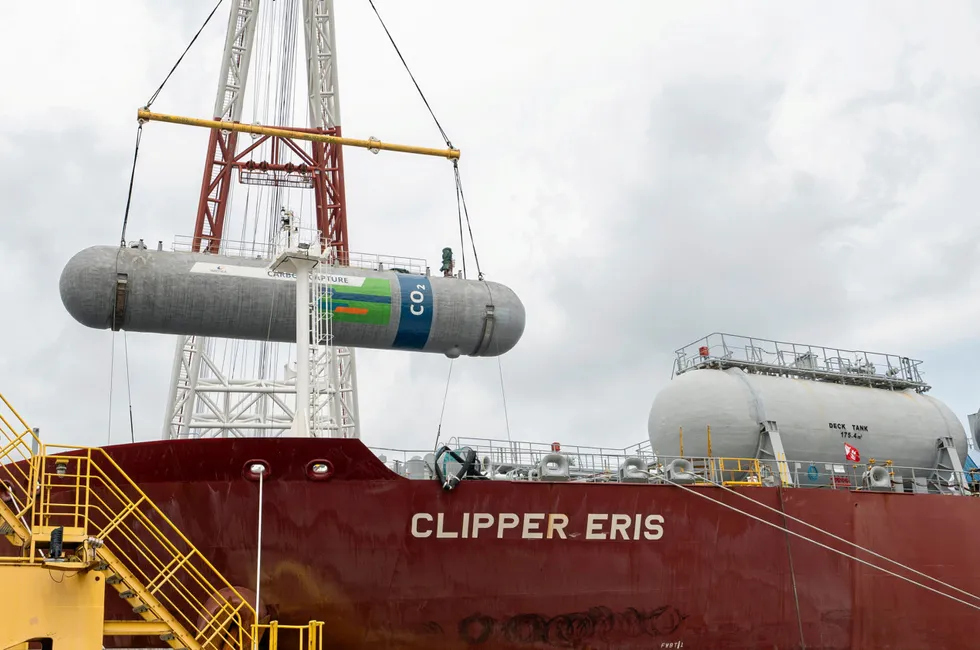 Solvang tankskip «Clipper Eris».