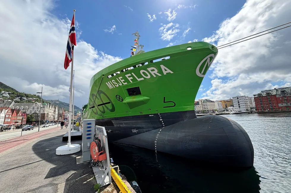 Misje Flora ble døpt i Bergen denne uken.