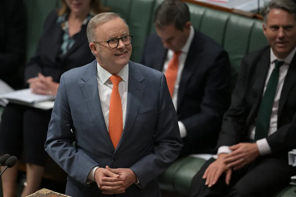 Australian prime minister Anthony Albanese