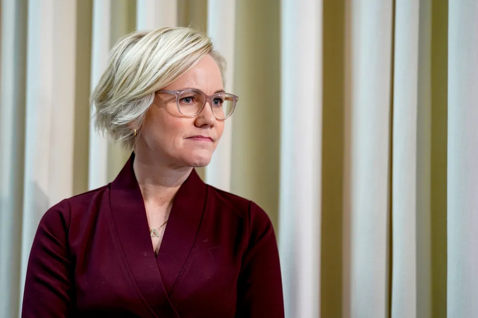 Helse- og omsorgsminister Ingvild Kjerkol (Ap) letter opp mye, men ikke alt.