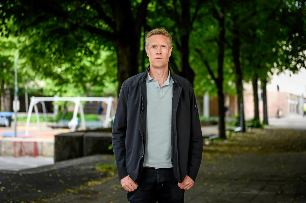 Foto: John Trygve Tollefsen . Forbundssekretær Christian Justnes leder forhandlingene med Sjømat Norge på vegne av Fellesforbundet. Nå er han forberedt på å møte motparten til en krevende mekling. Foto: John Trygve Tollefsen