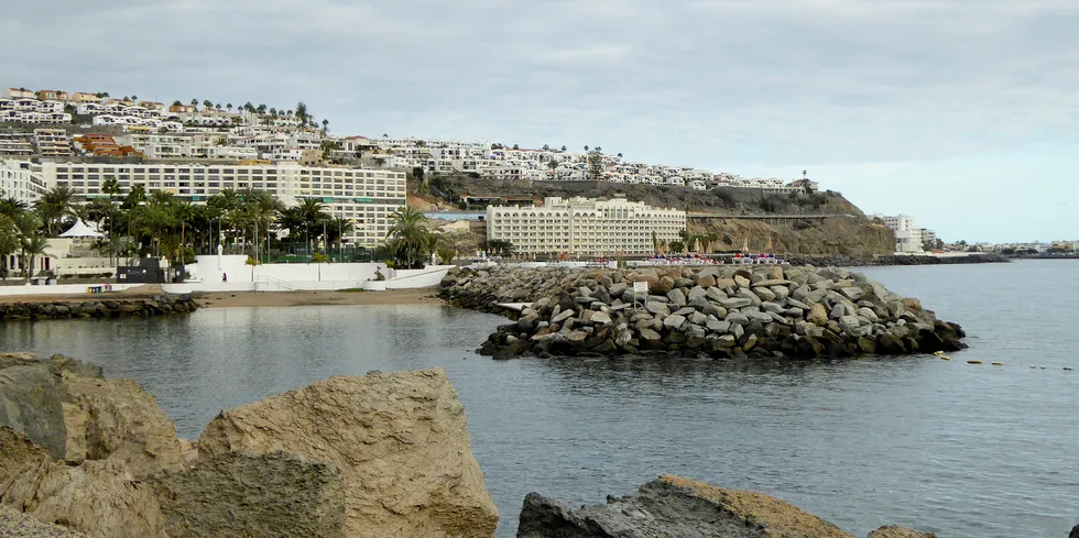 Illustrasjonsfoto fra sørenden av Gran Canaria, tatt vinteren 2019.