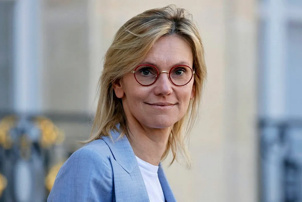 Agnès Pannier-Runacher, French minister for the energy transition.