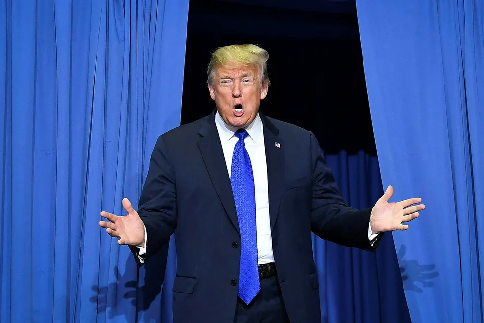 Donald Trump bryr seg ikke om den omfattende skattesnusk-saken i New York Times.