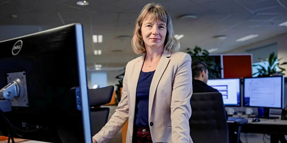 FoU-direktør i Statnett, Sonja Berlijn, er glad for at flere nye partnere har sendt inn forslag til forskningsprosjekter.