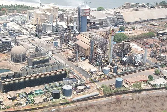 The Paradeep Phosphates Limited facility in Goa, one of the delivery points for the Indian green ammonia auction