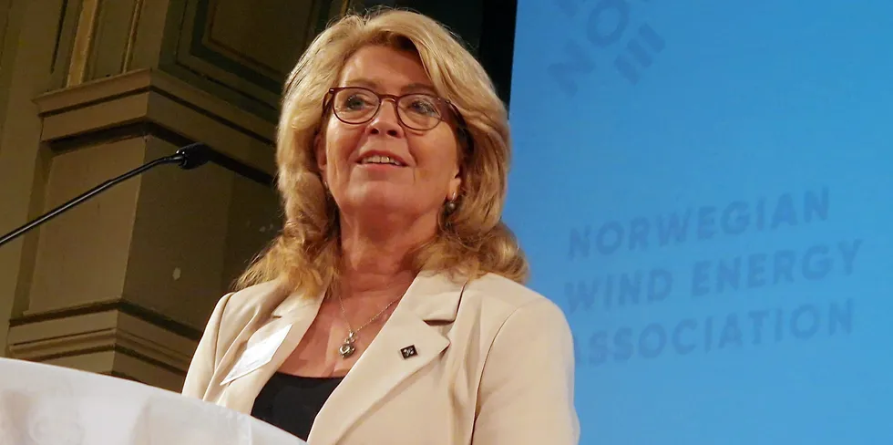 Administrerende direktør i Norwea Åslaug Haga.