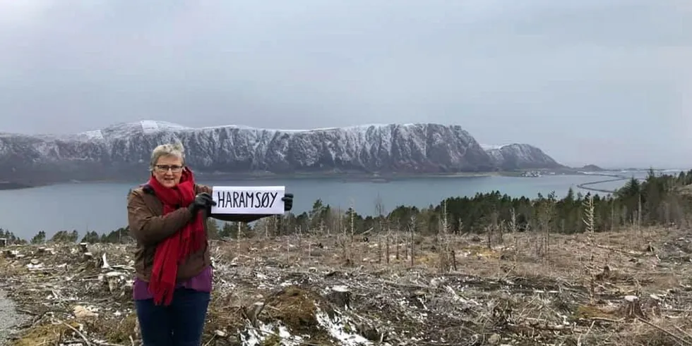 Birgit Oline Kjerstad og NTVH skal nok en gang i retten for å få stoppet utbyggingen på Haramsøya.