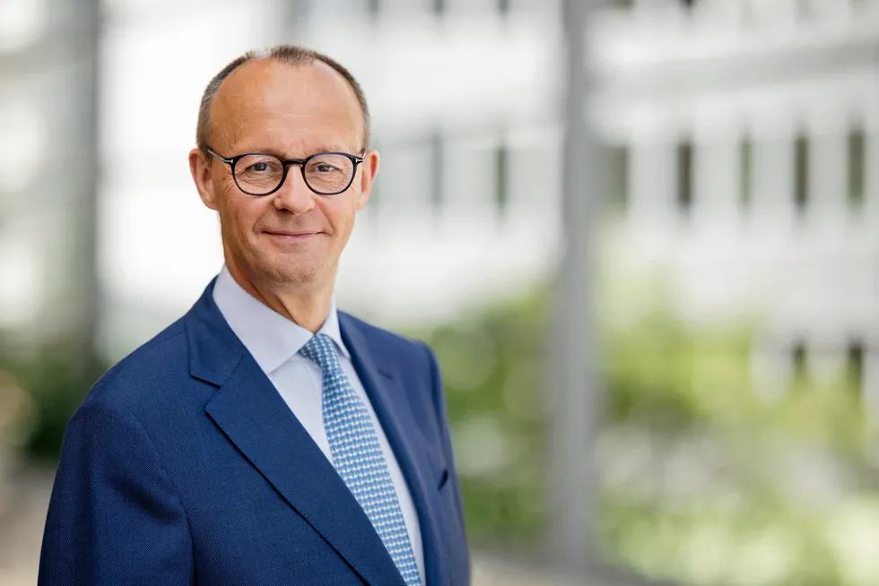 Friedrich Merz, leader of the Christian Democratic Union and likely next German chancellor.
