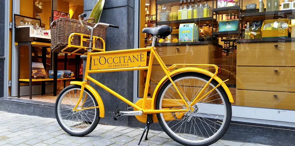 L'Occitane, French body, face, and perfume products giant.