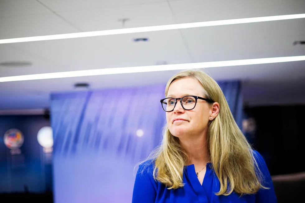 – Vi forventer en lavere pris for 2025 enn det har vært de siste årene. Forventningen i markedet er på 35–40 øre / kWh, sier konsernsjef i Statkraft, Birgitte Ringstad Vartdal.