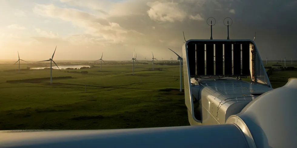 Innen 2030 skal Vestas bli helt karbonnøytrale.