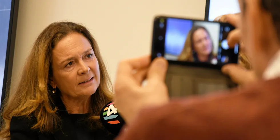 Konsernsjef Hilde Tonne i Statnett frykter kraftunderskudd i 2027.