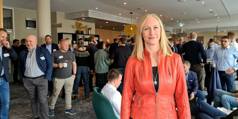 Administrerende direktør Renate Larsen i Oceanfood AS.