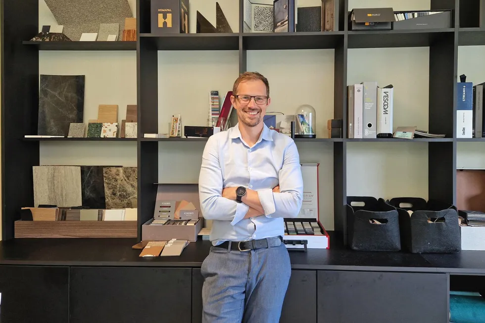 Stian Madsen er administrerende direktør ved Maritime Montering.