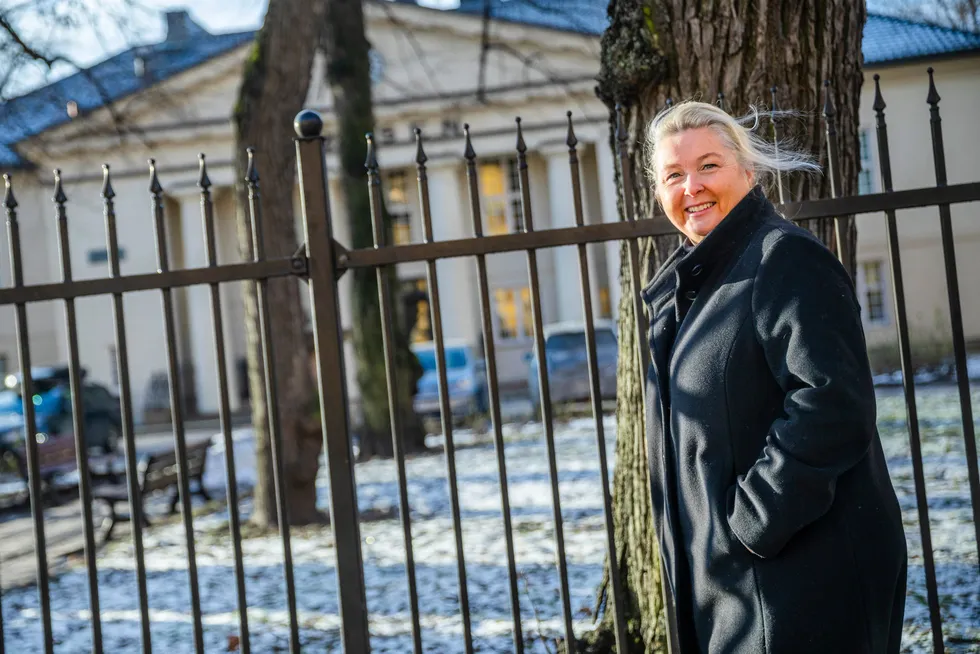 Kristin Skaug i AksjeNorge, ved Oslo Børs