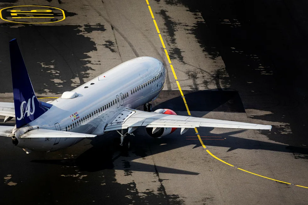 SAS har deaktivert en tjeneste for å få refundert billetter hos reisebyråene. Her fra Oslo lufthavn.